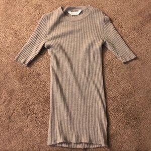 Like New Everlane Knitted Grey Tee XS